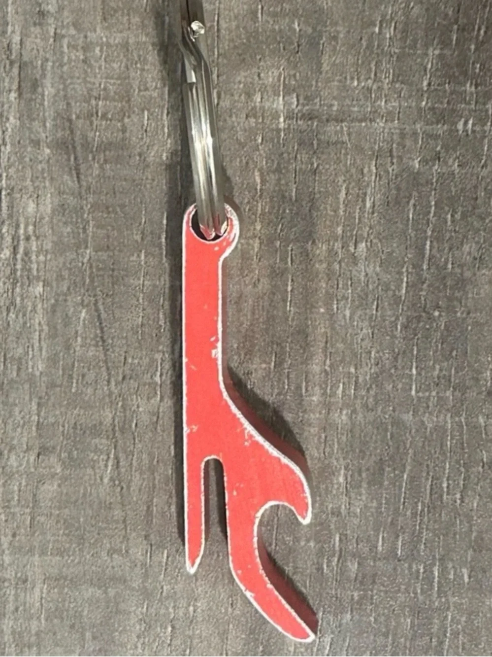 💞 Collectible Redhook Brewery Red & Yellow Bottle & Can Opener Keychain